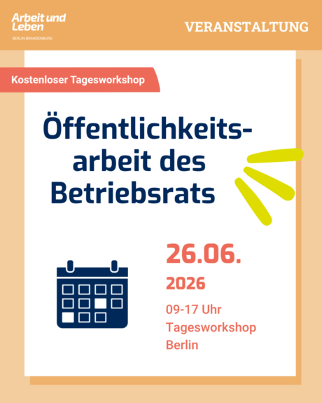 Tagesworkshop zum Thema 