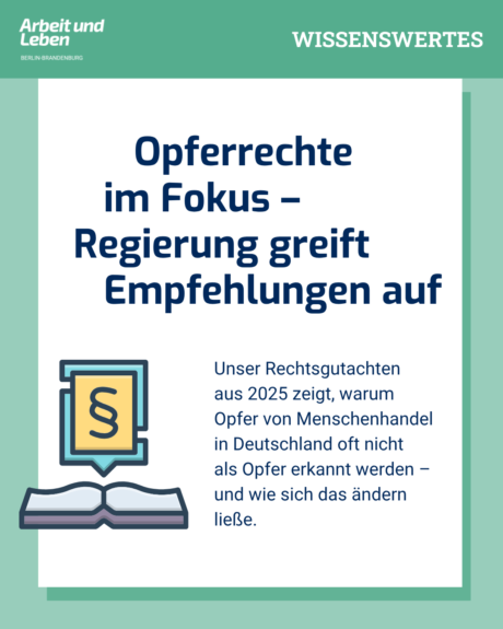 Opferrechte im Fokus – Bundesregierung greift Empfehlungen auf