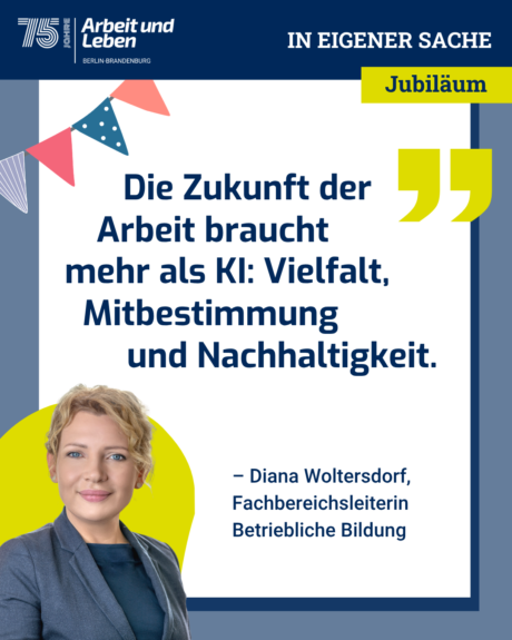 Fachbereich Betriebliche Bildung: Transformation gemeinsam gestalten