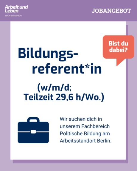 Wir stellen ein!