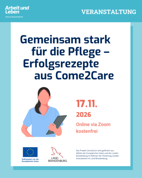 Online-Workshop: Gemeinsam stark für die Pflege